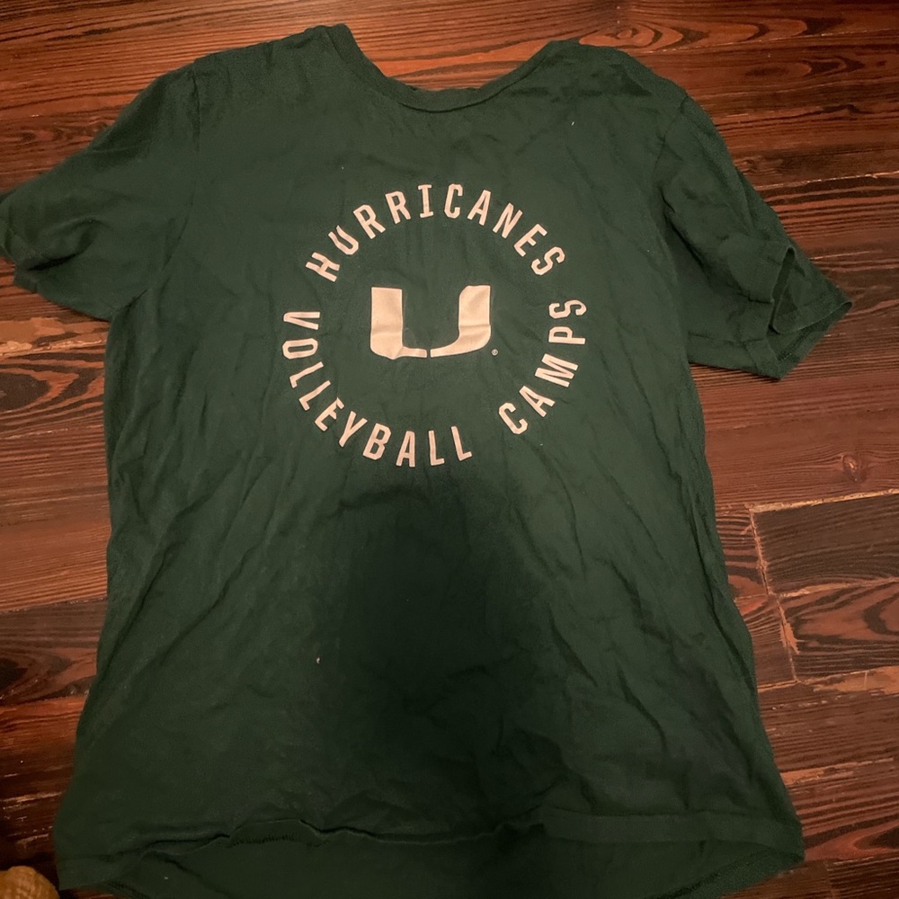 Green Hurricanes Volleyball Camps T-Shirt